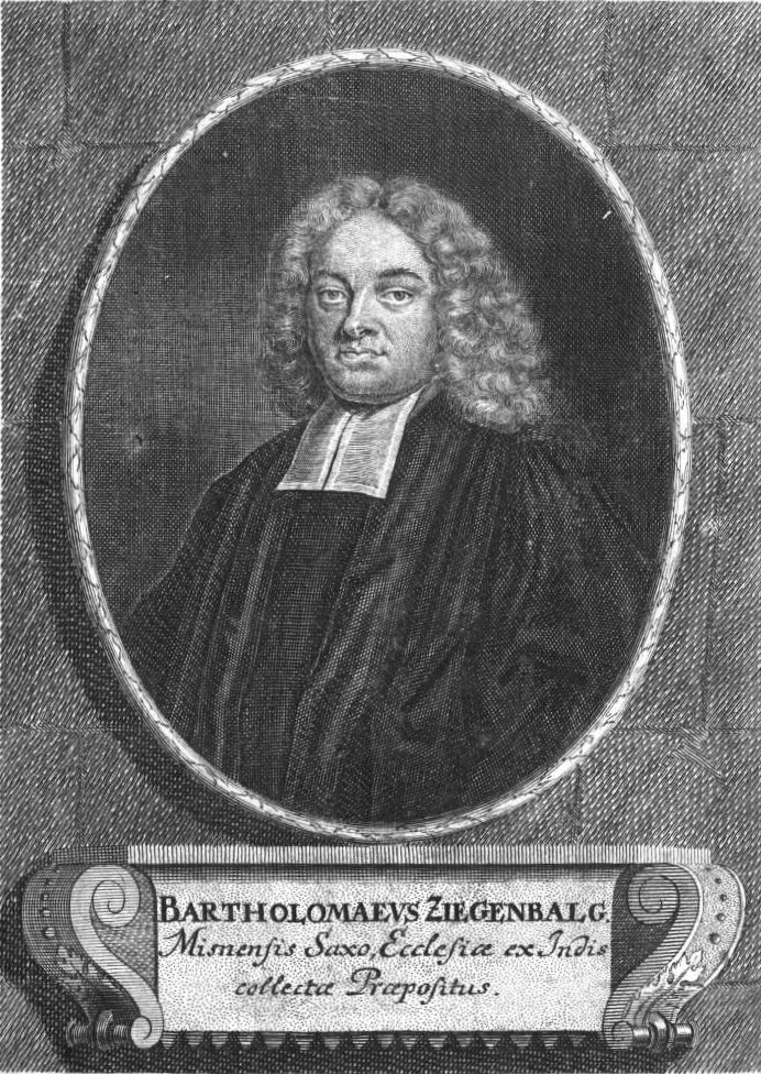 Bartholomäus Ziegenbalg (1682-1719), German Lutheran missionary to India