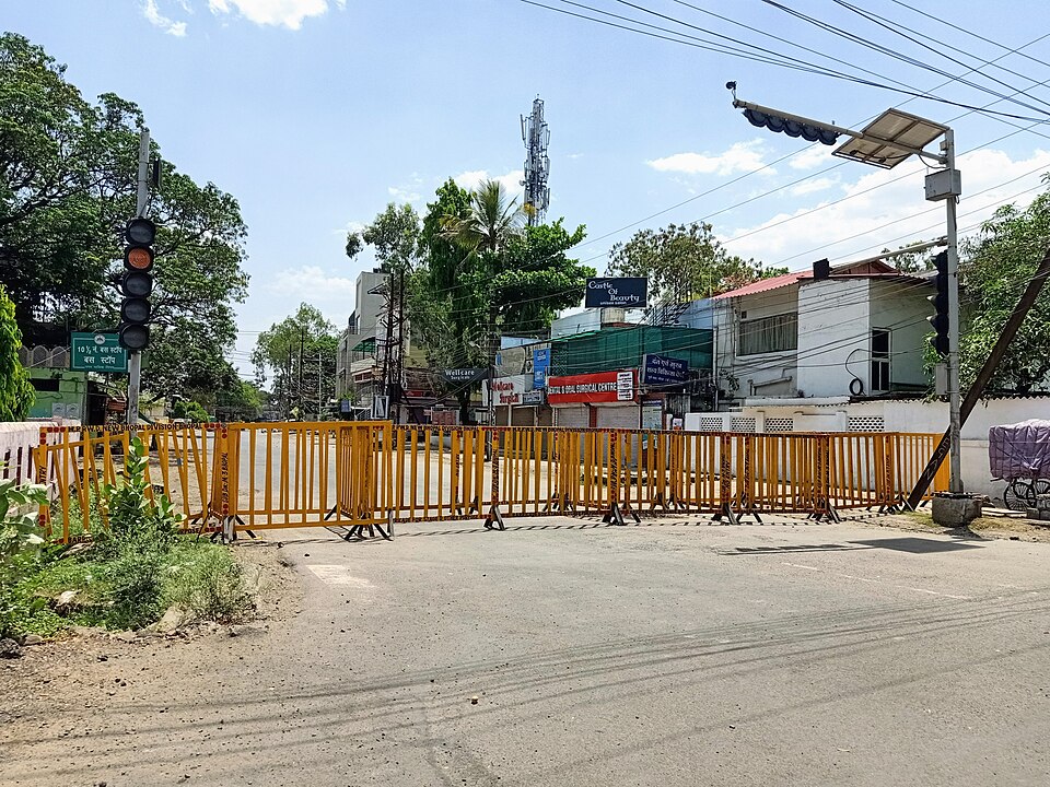 Zone wise lockdown in new Bhopal due to Covid-19